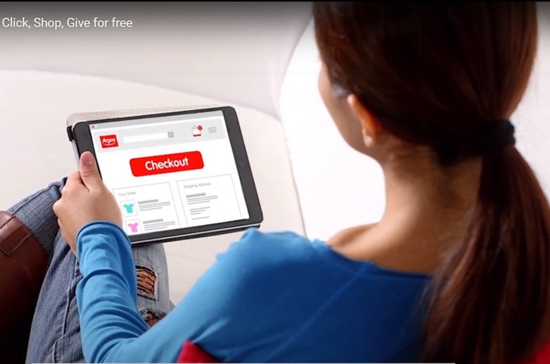 Shopping Online via TheGivingMachine's Shop&Give